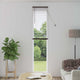 Vidaxl venetiaanse jaloezie donkerbruin met patroon 213 x 60 cm 25 mm