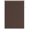 Vidaxl venetiaanse blind donkerbruin met patroon 213 x 130 cm pvc