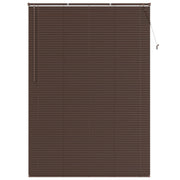 Vidaxl venetiaanse jaloezie donkerbruin met patroon 213 x 160 cm 25 mm - afbeelding 2