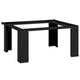 Vidaxl wasmachineverhoger zwart 64 x 55 x 32,5 cm staal