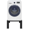 Vidaxl wasmachine pedestal zwart 64 x 55 x 32,5 cm staal