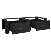 Vidaxl wasmachineverhoger 2 st zwart 127 x 54,5 x 32,5 cm staal - afbeelding 3