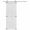 Vidaxl deur corona wit 80 x 210 cm bewerkt hout