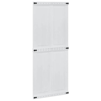 Vidaxl deur corona wit 90 x 210 cm bewerkt hout