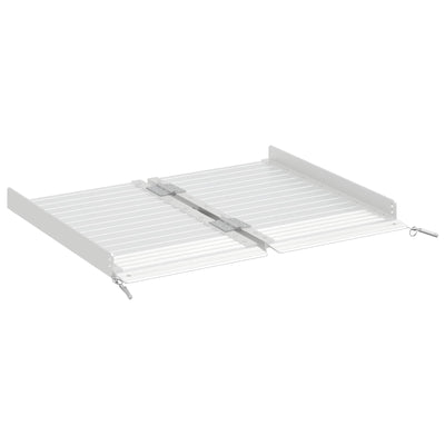 Vidaxl rolstoelhelling 270 kg zilver 270 kg aluminium