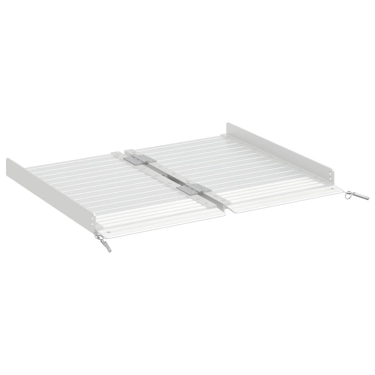 Vidaxl rolstoelhelling 270 kg zilver 270 kg aluminium