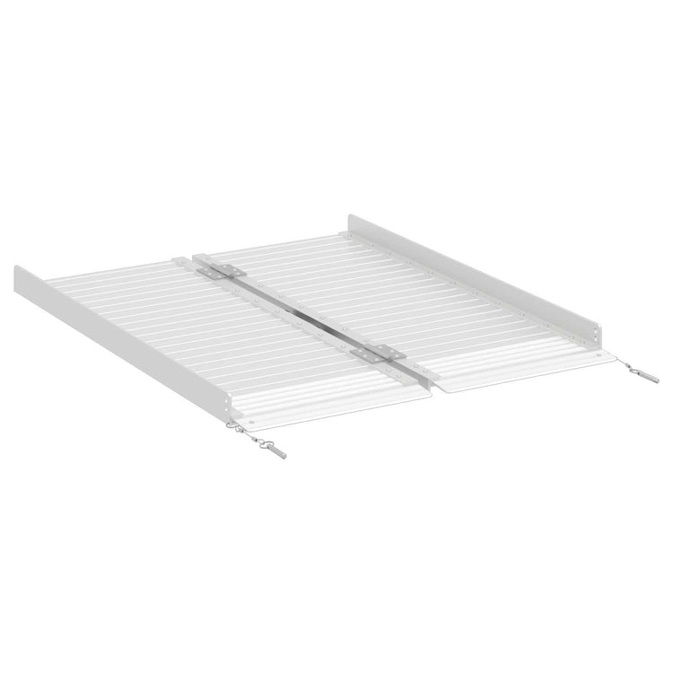 Vidaxl rolstoelhelling 270 kg zilver 270 kg aluminium