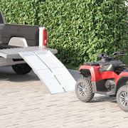 Vidaxl rolstoelhelling 270 kg zilver 270 kg aluminium - afbeelding 1