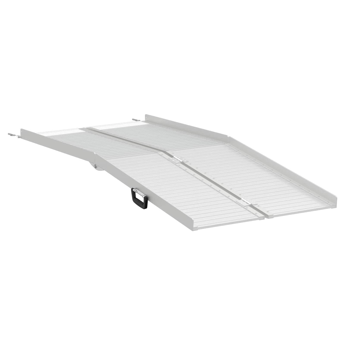 Vidaxl rolstoelhelling 270 kg zilver 92 x 73 x 5 cm aluminium