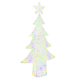 Vidaxl kerstboom meerkleurig 180 cm acryl 240 led's - afbeelding 2