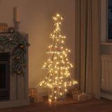 Vidaxl kerstboom 160 led's warmwit 150 cm pet - afbeelding 3