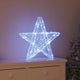 Vidaxl 3d ster 50 led's koudwit 55 x 53,5 x 10 cm acryl