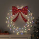 Vidaxl krans 60 led's multikleur 76 x 76 x 8,5 cm acryl