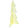 Vidaxl kerstboom met 100 led warmwit 120 cm pet
