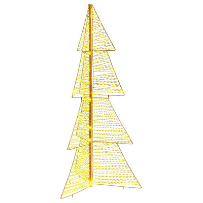 Vidaxl kerstboom met 160 led warmwit 150 cm pet