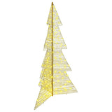Vidaxl kerstboom warmwit 180 cm pet 240 led's - afbeelding 2