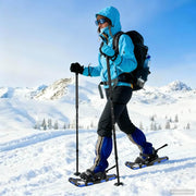 Vidaxl 3 in 1 sneeuwschoenen blauw en zwart 53,5 x 21 cm - afbeelding 1