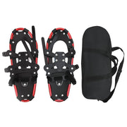 Vidaxl 3 in 1 sneeuwschoenen rood en zwart 53,5 x 21 cm - afbeelding 2