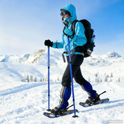 Vidaxl 3 in 1 sneeuwschoenen met wandelschoenen blauw en zwart - afbeelding 1