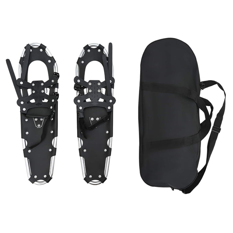 Vidaxl 3 in 1 sneeuwschoenen zilver en zwart 78,5 x 22 cm