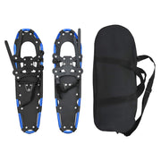 Vidaxl 3 in 1 sneeuwschoenen blauw en zwart 78,5 x 22 cm - afbeelding 2