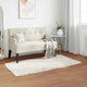 Vidaxl nep schapenvacht tapijt tafalla wit 80 x 150 cm polyester