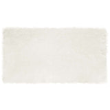 Vidaxl tapijt van imitatie tafalla wit 80 x 150 cm polyester - afbeelding 2