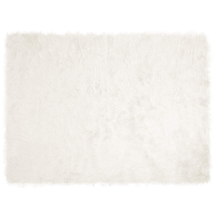 Vidaxl tapijt van imitatie tafalla wit 160 x 230 cm polyester