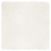 Vidaxl nep schapenvacht tapijt tafalla wit 200 x 200 cm polyester