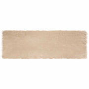 Vidaxl tapijt van imitatie tafalla beige 80 x 250 cm polyester - afbeelding 2