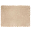 Vidaxl nep schapenvacht tapijt tafalla beige 120 x 170 cm polyester