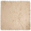 Vidaxl nep schapenvacht tapijt tafalla beige 200 x 200 cm polyester