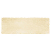 Vidaxl tapijt van imitatie tafalla crèmekleurig 80 x 250 cm polyester - afbeelding 2