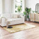 Vidaxl tapijt van imitatie tafalla crèmekleurig 140 x 200 cm polyester
