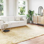Vidaxl tapijt van imitatie tafalla crèmekleurig 200 x 280 cm polyester - afbeelding 1