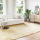 Vidaxl tapijt van imitatie tafalla crèmekleurig 240 x 340 cm polyester