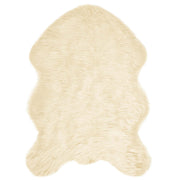 Vidaxl tapijt van imitatie tafalla crèmekleurig 60 x 90 cm polyester - afbeelding 2