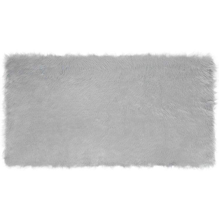 Vidaxl tapijt van imitatie tafalla grijs 80 x 150 cm polyester