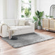 Vidaxl tapijt van imitatie tafalla grijs 120 x 170 cm polyester