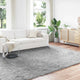 Vidaxl tapijt van imitatie tafalla grijs 240 x 340 cm polyester