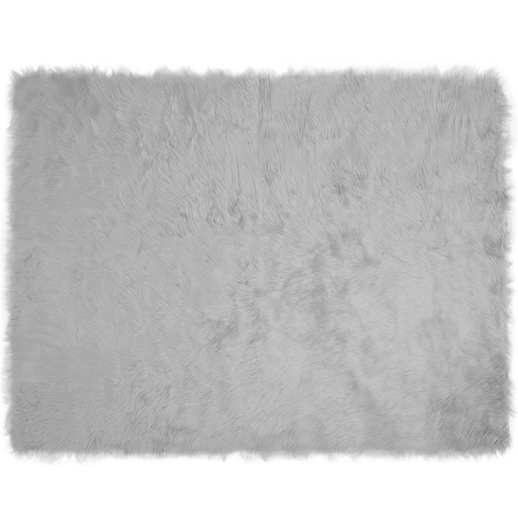 Vidaxl tapijt van imitatie tafalla grijs 240 x 340 cm polyester