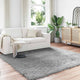Vidaxl tapijt van imitatie tafalla grijs 240 x 240 cm polyester