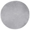 Vidaxl nep schapenvacht tapijt tafalla grijs ø 160 cm polyester