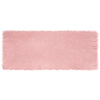 Vidaxl nep schapenvacht tapijt tafalla roze 80 x 200 cm polyester