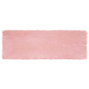 Vidaxl tapijt van imitatie tafalla roze 80 x 250 cm polyester - afbeelding 2