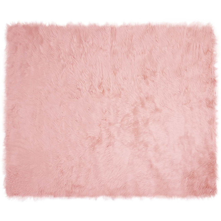 Vidaxl tapijt van imitatie tafalla roze 200 x 280 cm polyester