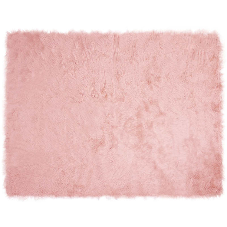 Vidaxl tapijt van imitatie tafalla roze 240 x 340 cm polyester