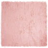 Vidaxl nep schapenvacht tapijt tafalla roze 120 x 120 cm polyester