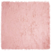 Vidaxl tapijt van imitatie tafalla roze 200 x 200 cm polyester - afbeelding 2