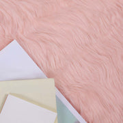 Vidaxl tapijt van imitatie tafalla roze 60 x 90 cm polyester - afbeelding 3